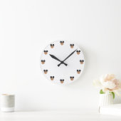 #Proud2BNaturalMe #NaturalHair子の回遊 ラウンド壁時計 (ホーム)