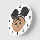 #Proud2BNaturalMe #NaturalHair #AKA子 ラウンド壁時計 (傾斜)
