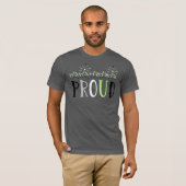 PROUD 花火 Agender Tシャツ (正面フル)