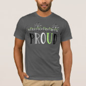 PROUD 花火 Agender Tシャツ (正面)