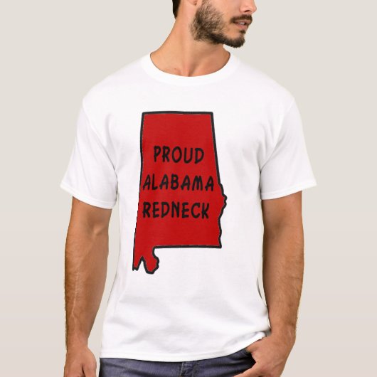 Proud Alabama Redneck Tシャツ (正面)