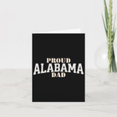 Proud Alama Dad. Fathers Day  カード (正面)