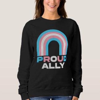 Proud Ally Transgender Transsexual Trans Pride Men スウェットシャツ