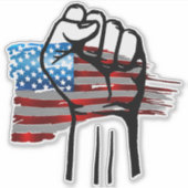 PROUD AMERICAN シール (正面)