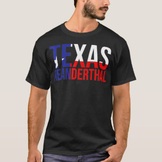 Proud American Teas Neanderthal Thinking Tean Flag Tシャツ