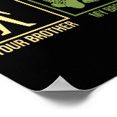 Proud Army Brother I-navy Airforce Seal Ranger ポスター (角)