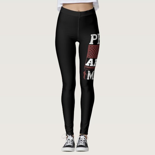 Proud Army Mom レギンス (正面)