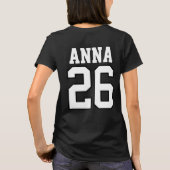 PROUD AUNT • 2026年卒業おめでとう 名入れ卒業記念グッズ Tシャツ (裏面)