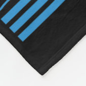 Proud Aunt Of T1d Warrior Ribbon Diabetes Awarenes フリースブランケット (角)