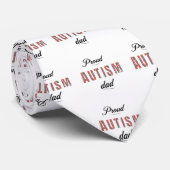 Proud autism dad ネクタイ (ロール)