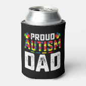 Proud Autism Dad Awareness Autistic Family 缶クーラー (缶正面)