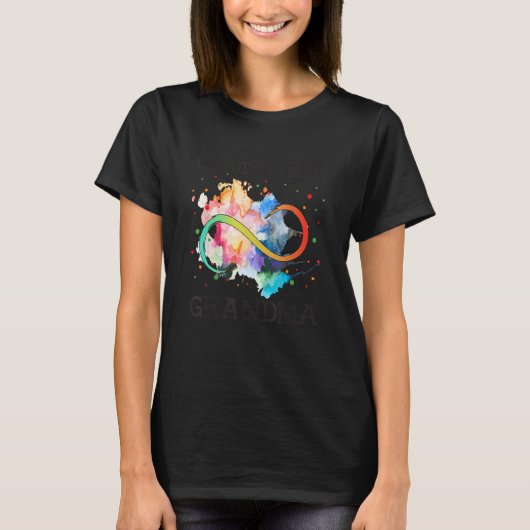 Proud Autism Grandma Tシャツ (正面)