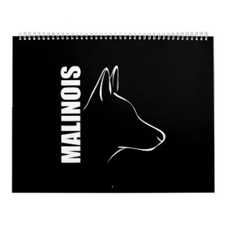 Proud Belgian Malinois profile dog TEE Shirt カレンダー