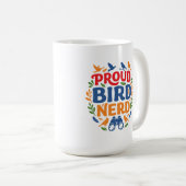 PROUD BIRD NERD コーヒーマグカップ (正面右)