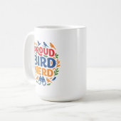 PROUD BIRD NERD コーヒーマグカップ (正面左)