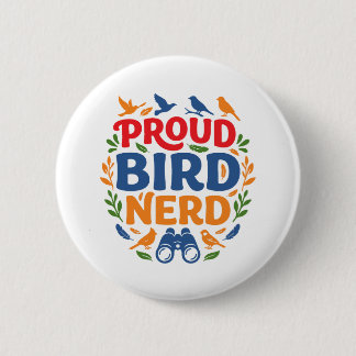 PROUD BIRD NERD 缶バッジ