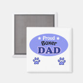 Proud Boxer dad マグネット (正面/裏面)