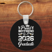 Proud Boyfriend of A Class 2026 Graduation Grad キーホルダー (裏面)