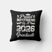 Proud Boyfriend of A Class 2026 Graduation Grad クッション (裏面)