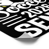 Proud Brother Of A Soccer Senior 2026 Graduation  ポスター (角)