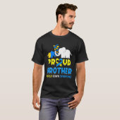 Proud Brother World Down Syndrome Awareness Day El Tシャツ (正面フル)