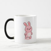 Proud Bunny Minimal Kawaii Style モーフィングマグカップ (左)
