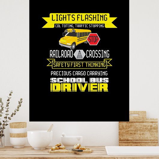 Proud Bus Driver ポスター (キッチン)