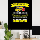 Proud Bus Driver ポスター (ホームオフィス)