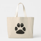 Proud Cat & Dog Momma Tote Bag ラージトートバッグ (裏面)