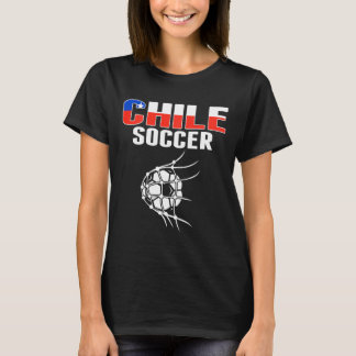 Proud Chile Soccer Fans Jersey Support Chilean Foo Tシャツ