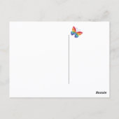 Proud Colors Heart  ポストカード (裏面)