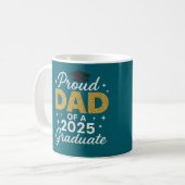 Proud Dad of a 2025 Graduate   コーヒーマグカップ (正面左)
