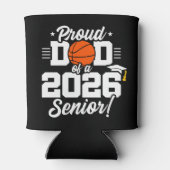 Proud Dad of a 2026 Senior Basketball Graduation 缶クーラー (裏面)