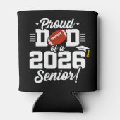 Proud Dad of a 2026 Senior Football Graduation 缶クーラー (裏面)