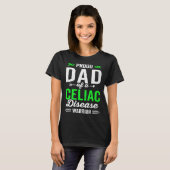 Proud Dad of a Celiac Disease Warrior Survivor Awa Tシャツ (正面フル)