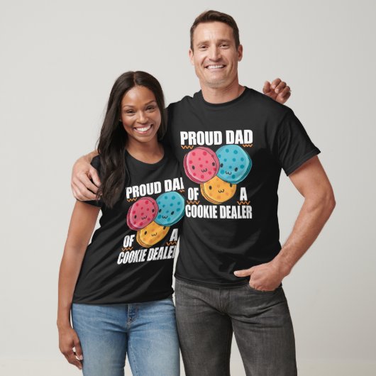 Proud Dad of a Cookie Dealer Tシャツ (ユニセックス)