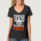 Proud Dad Of A Graduate  Graduate Graduation Tシャツ (正面)