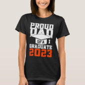 Proud Dad Of A Graduate Graduate Graduation Tシャツ (正面)