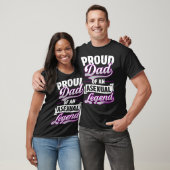 Proud Dad Of An Asexual Legend Cute  Ace Proud Par Tシャツ (ユニセックス)