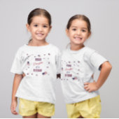 Proud Daughter of a Veteran | Patriotic Flag ベビーTシャツ