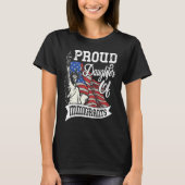 Proud Daughter Of Immigrants   For Immigrant Women Tシャツ (正面)