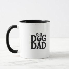 Proud Dog Dad Apparel & Accessories マグカップ