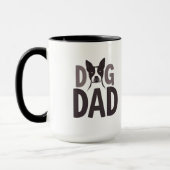 Proud Dog Dad Apparel & Accessories マグカップ (左)