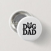 Proud Dog Dad Apparel & Accessories 缶バッジ (正面&裏面)