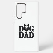 Proud Dog Dad Apparel & Accessories Samsung Galaxyケース (裏面)