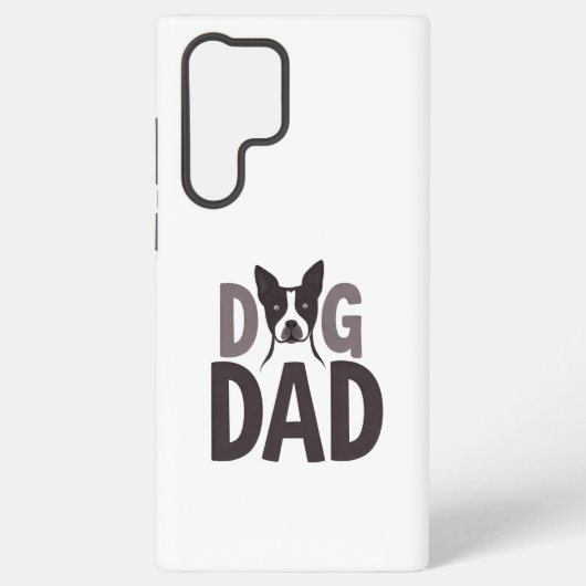 Proud Dog Dad Apparel & Accessories Samsung Galaxyケース (裏面)