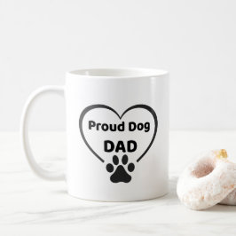 Proud Dog Dad Mug コーヒーマグカップ