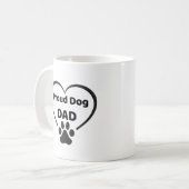Proud Dog Dad Mug コーヒーマグカップ (正面左)