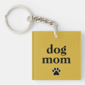 Proud Dog Mom Stylish Accessory Keychain キーホルダー (正面)