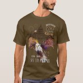 Proud Eagle US 250 Years of Liberty We The People  Tシャツ (正面)